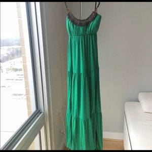Green dress